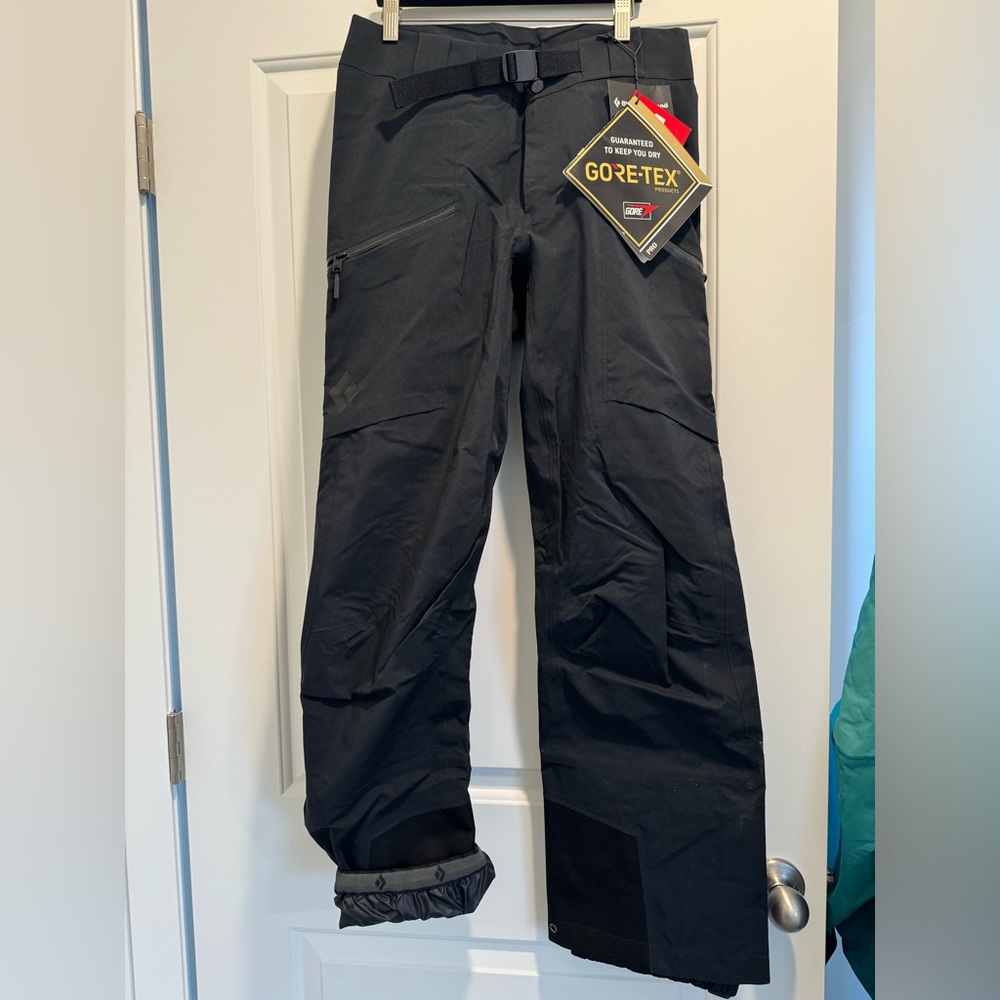 BLACK DIAMOND WOMEN'S SHARP END PANTS SMALL Ski Pants
